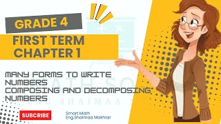 Math Grade 4  unit 1 lesson 3amp4  many forms to write numbers [upl. by Darwin386]