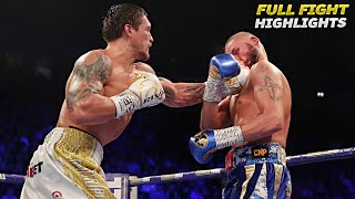 Oleksandr Usyk vs Tony Bellew FULL FIGHT HIGHLIGHTS  BOXING KNOCKOUT HD [upl. by Rainwater]