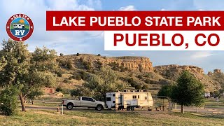 Lake Pueblo State Park in Colorado RV Campground [upl. by Ddahc]