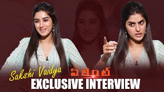 Sakshi Vaidya Exclusive Interview  Agent Movie  Akhil Akkineni  TFPC [upl. by Einahpets]