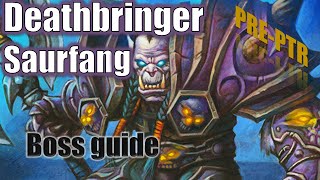 DEATHBRINGER SAURFANG BOSS GUIDE  ICECROWN CITADEL [upl. by Reace]