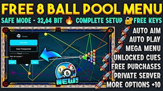 🔥TUTORIAL🔥 8 Ball Pool MOD MENU v5603 Gameplay  VIP Unlimited Cash and Coins Anti Ban 2024 [upl. by Yborian]