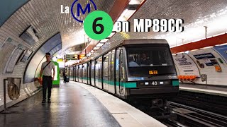 MP89CC LIGNE 6 RATP  METRO DE PARIS [upl. by January634]