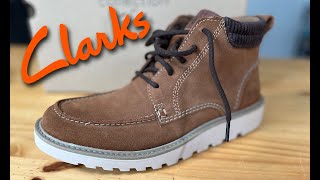 Clarks Barnes Mid Oxford Boot  REVIEW [upl. by Aciretehs]