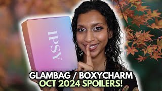 IPSY OCTOBER 2024 GLAMBAG amp BOXYCHARM Powerpicks amp Spoilers [upl. by Krystle]