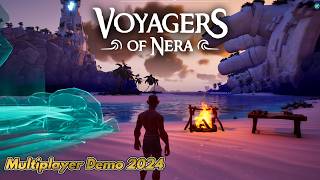 VOYAGERS OF NERA🌴Demo▪️001  NEW OPEN WORLD SURVIVAL COOP CRAFTING GAME mit RPG Elementen AT [upl. by Aihsyak967]