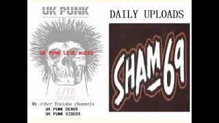 SHAM 69  3379 Paris Theatre London  UK PUNK LIVE AUDIO [upl. by Keeley]