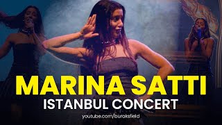 Marina Satti İstanbul Concert  ZARI STIN IYIA MAS Ah THALASSA amp More  POP Tour [upl. by Samal]