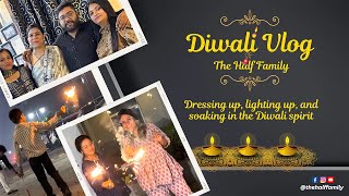 Diwali Vlog  The Half Family  Family Wali Diwali happydiwali2023 [upl. by Fionnula250]