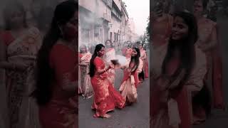 Dekhi tere darbar maa chhoti chhoti kanyae shorts viralreels durgapuja [upl. by Akinat]