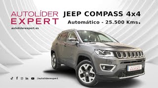 Jeep Compass Automático Gasolina 170 Cv 4x4 Gris ¡Potencia versatilidad aventura [upl. by Peacock]