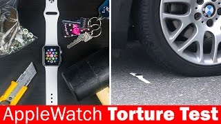 Apple Watch Scratch and Durability Test [upl. by Madaras]