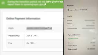 How to Pay SPSC Challan Online  How to Pay SPSC Fees Online [upl. by Nemad925]