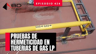 Pruebas de hermeticidad en tuberías de Gas LP [upl. by Asare]