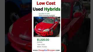 CHEAP Low Cost Used Hybrids Auctions ebaymotors automobile [upl. by Austine]