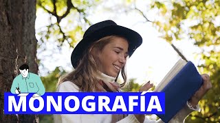 ¿Qué es una MONOGRAFÍA Características pasos para hacerla y tipos✍️ [upl. by Nolyk322]