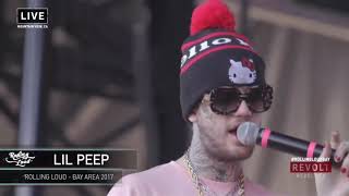 LiL PEEP LIVE AT ROLLING LOUD BAY AREA 10222017 FULL SET [upl. by Alage231]