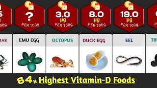 Eight Foods That Increase Your Vitamin D Levels [upl. by Hanzelin]