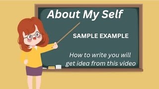 About myself essay on English  Essay on my self in english  sample example of my self essay [upl. by Anomis]