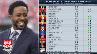 ESPNquot breaks downquot CFB Power Rankings Week 11 Ohio State Indiana move up Clemson falls SMU rises [upl. by Gnal]