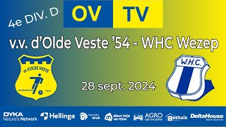 OVTV  Samenvatting  vv dOlde Veste54  WHC Wezep  28092024  4e Div D [upl. by Odeen]