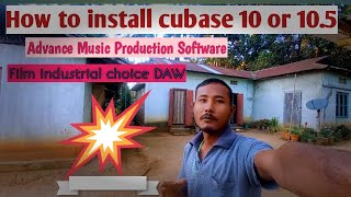 How to install cubase 105 [upl. by Dnaletak]