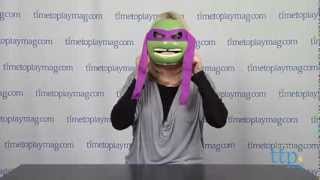 Teenage Mutant Ninja Turtles Donatello Deluxe Mask from Playmates Toys [upl. by Shifra]