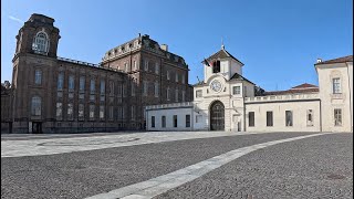 Italy Venaria Reale and its Royal Palace Walk Around Town Turin Torino [upl. by Llevel771]