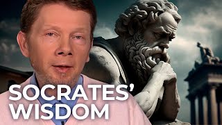 Eckhart Tolle on the Socratic Method quotI Know That I Know Nothingquot [upl. by Duester]