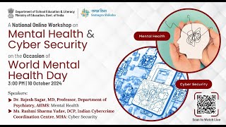 National Online Workshop on Mental Health amp Cyber Security [upl. by Aretina]