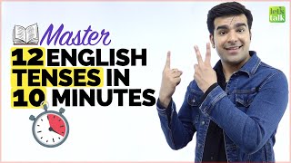 Master 12 English Tenses In Just 10 Minutes  English Grammar Lesson To Learn All Verb Tenses [upl. by Affay216]