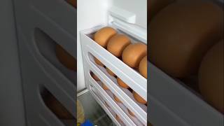 Egg holder storage containers eggs organiser egg fridge box rolling egg tray shorts egg amazon [upl. by Belle570]