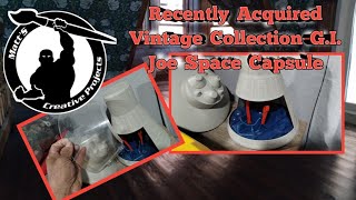 Recently Acquired Vintage Collection GI Joe Space Capsule [upl. by Edelstein]