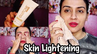 GLUTONE FACE WASH REVIEW  How To Wash Your Face  Skin Lightening Face Wash In India [upl. by Fishbein]