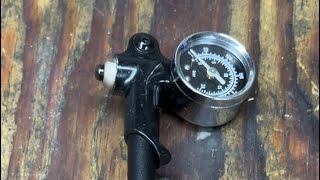 How to put air in a bikes fork amp rear shock [upl. by Lezirg]