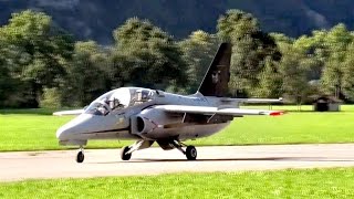 SIAI Marchetti S211 Training jet  ZigAirMeet 2023 Switzerland [upl. by Mazel974]