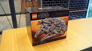 LEGO Star Wars Ultimate Collectors Series Millennium Falcon 75192 Unboxing [upl. by Ward]