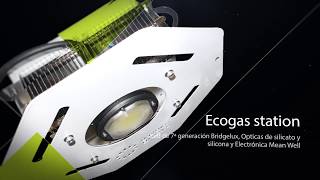 Ecogas station  Luminarias Led en México [upl. by Yert]