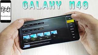 Galaxy M40 Gaming Review PUBG Asphalt 9 [upl. by Hgielra]