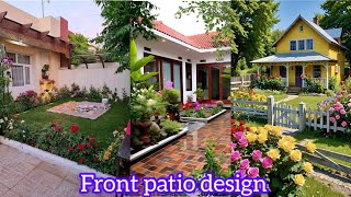 Front yard makeoverbackyard patioterrace designFront patio design 20242025 [upl. by Trude875]