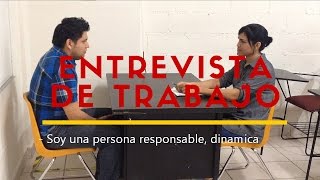 Entrevista de trabajo en inglés subtitulada en español Proyectos en Inglés [upl. by Darsie]