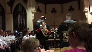 Arbucklenian Polka  Hartmann  performed by Steven Mead and Waterbeach Brass 14418 [upl. by Enelrae]