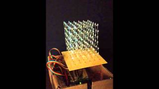 6x6x6 LED Cube [upl. by Ainerbas]