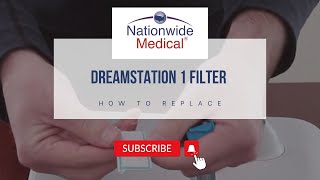 DreamStation CPAP Machine  How to Replace Filters [upl. by Alexis]