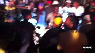 Vybz Kartel Gets Swarmed By Fans Leaving the Go Go Winequot Video Shoot [upl. by Worden]