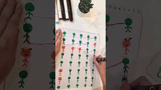 Connect The Green Man Hard puzzle braintest shorts shortvideo satisfying short asmr funny [upl. by Monarski]