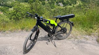 Stromer ST3 touring with extra range with battery case and bag [upl. by Aratihc484]