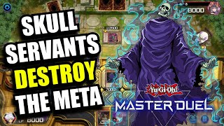 Skull Servants DESTROY The META in YuGiOh Master Duel  Branded Skull Servant Duels [upl. by Flodur]