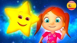 Estrellita Donde Estás  Canciones infantiles  Rimas 3D  Canciones  Twinkle Twinkle Little Star [upl. by Dara]