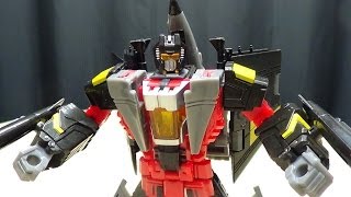 TFC Toys F16 FALCON Skydive EmGos Transformers Reviews N Stuff [upl. by Tarton]